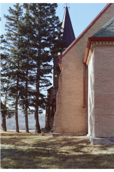 Fieldstone Prairie Church, Gothic Revival Style Wawanesa Church @ 600 x 900