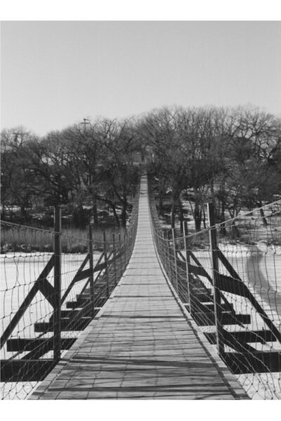 The Swinging Bridge At Souris Swinging Bridge @ 600 x 900