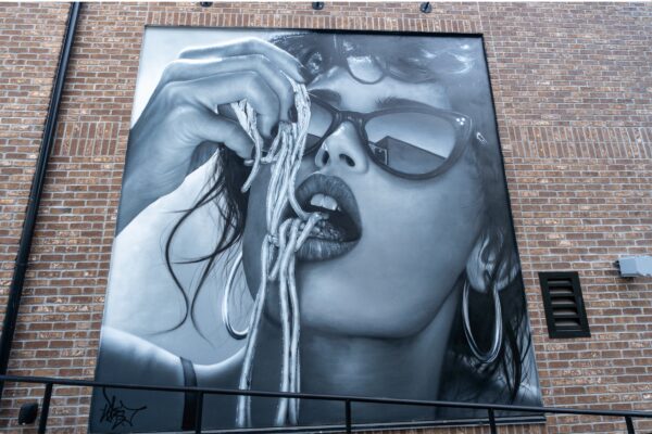 Skelton Alley Wall Mural by JEKS JEKS Pasta @ 1200 x 800