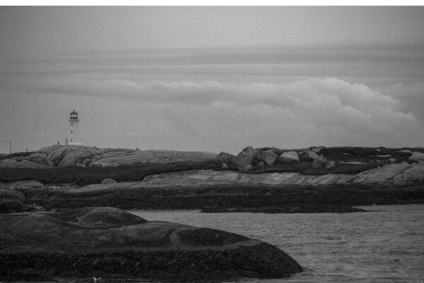 Lighthouse At Peggy's Cove Lighthouse on Rocks @ 1200 x 800